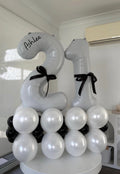 Double Number Balloon Stack