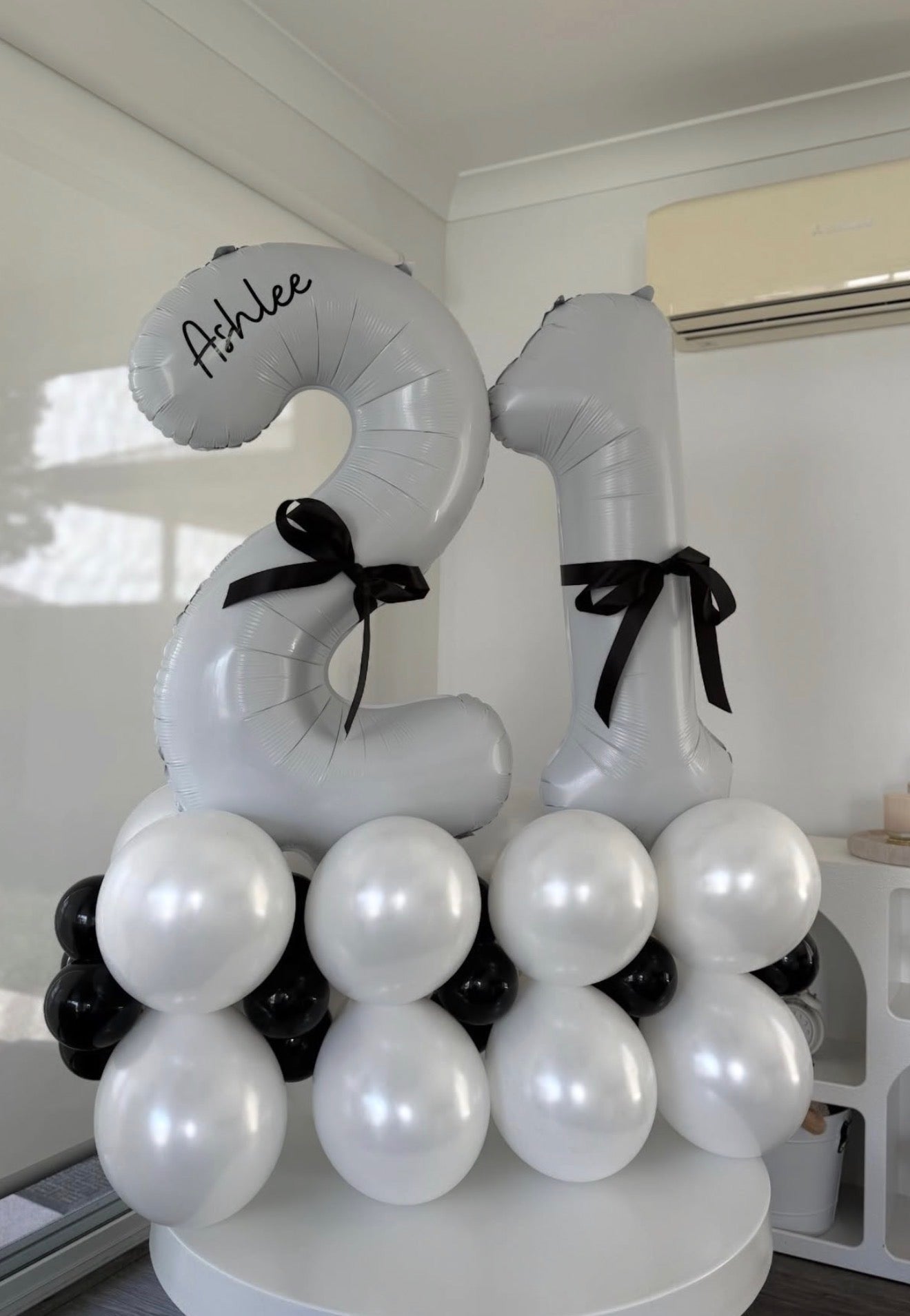 Double Number Balloon Stack